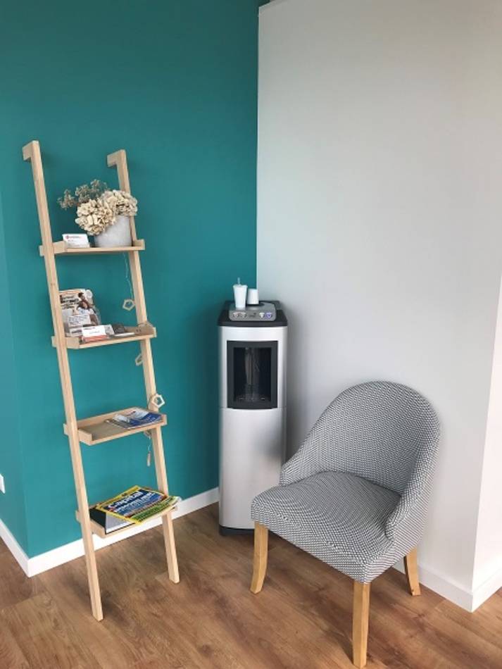 Installation de fontaine à eau sur réseau, en Normandie